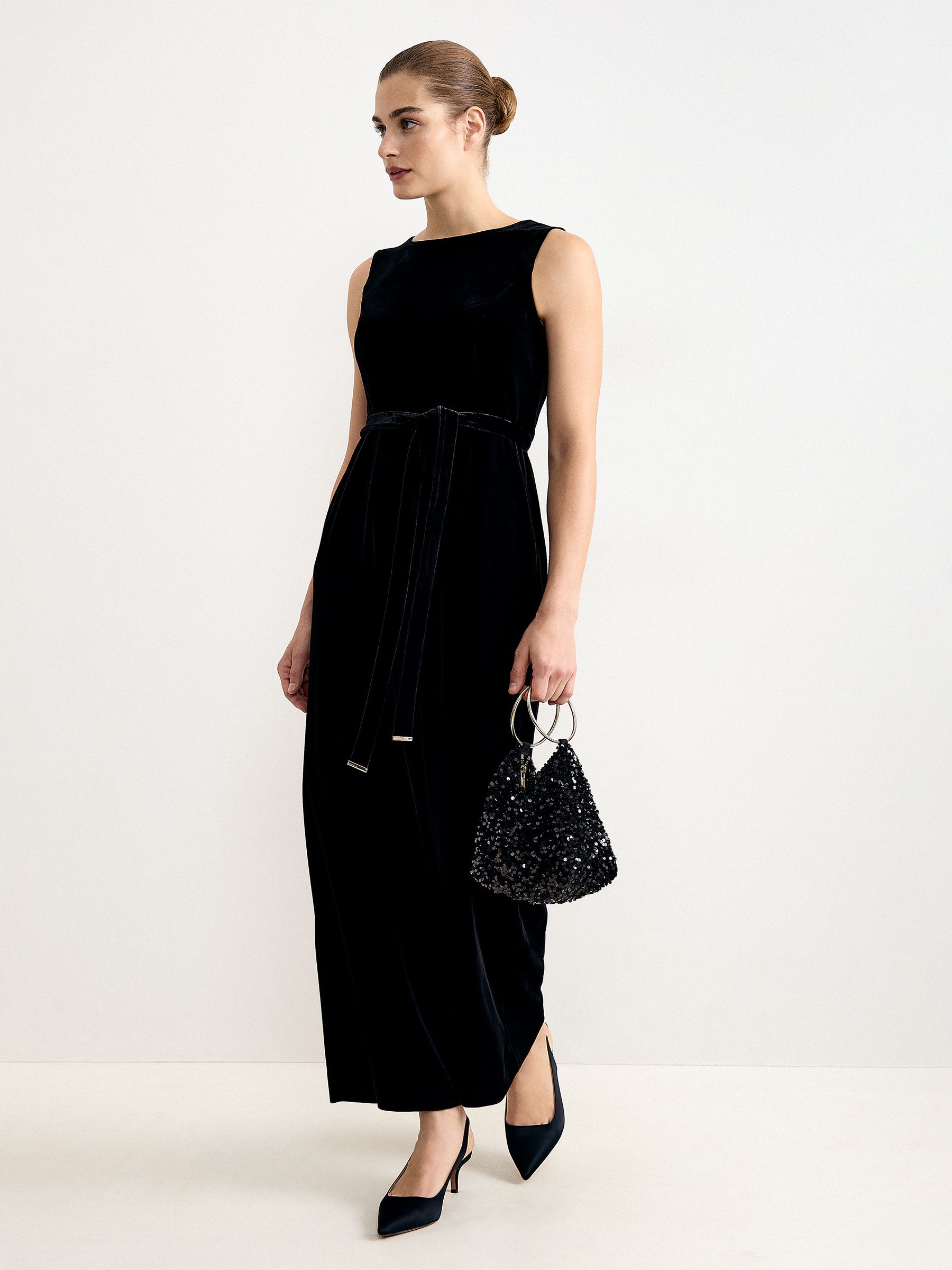 Buy Phase Eight Black Sequin Clutch Bag from Next USA