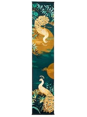 Joe Browns Blue Gilded Peacocks Table Runner - Image 2 of 5