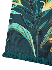 Joe Browns Blue Gilded Peacocks Table Runner - Image 3 of 5
