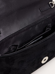 Phase Eight Black Sparkle Clutch Bag - Image 5 of 7