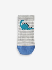 Blue Dinos Rich Trainers Socks 7 Pack - Image 3 of 8