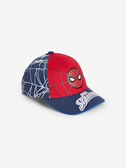 Blue Spiderman 100% Cotton License Cap (1-16yrs) - Image 1 of 3