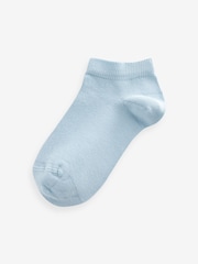 Nevtralna/modra s črtami - Nogavice Cotton Rich Trainers 7 Pack - Slika 5 iz 8