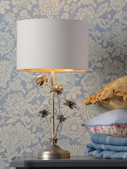 Laura Ashley Silver Lyndale Table Lamp - Image 1 of 3
