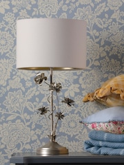 Laura Ashley Silver Lyndale Table Lamp - Image 2 of 3