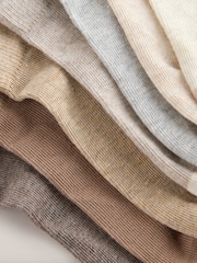Neutral Rich Trainers Socks 7 Pack - Image 10 of 11