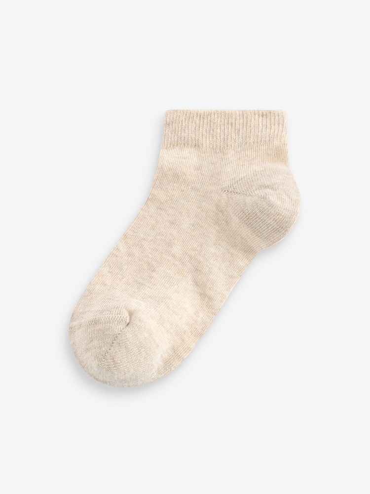 Neutral Rich Trainers Socks 7 Pack - Image 4 of 8