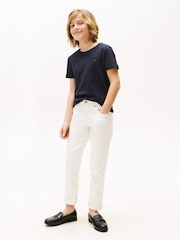 Tommy Hilfiger Navy Blue Basic T-Shirt - Image 3 of 5
