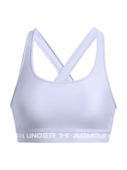 Under Armour Lilac Purple Crossback Mid Support Bra - Image 3 of 4