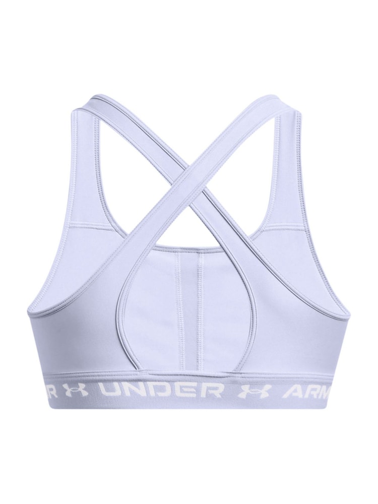 Under Armour Lilac Purple Crossback Mid Support Bra - Image 4 of 4