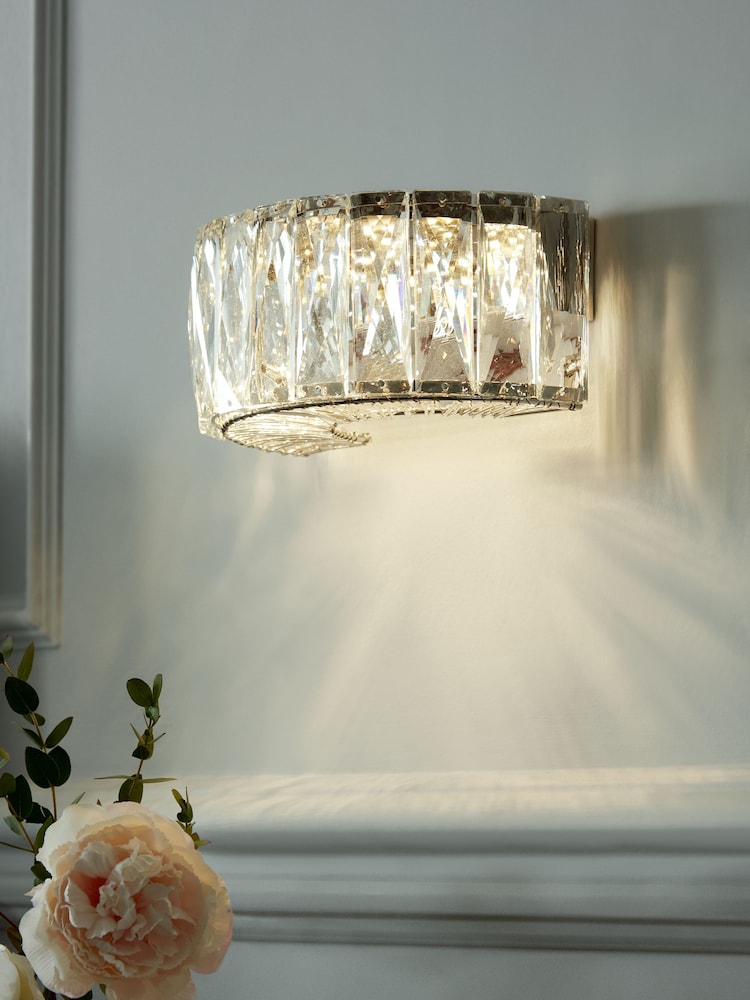 Clear Aria Wall Light - Image 1 of 11