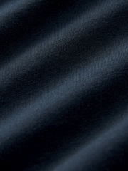 Navy Blue Short Sleeve Basic Crew Neck Regular Fit T-Shirt - Image 7 of 7