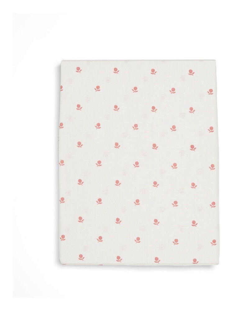 Mamas & Papas x Laura Ashley 2 Pack Stripe 100% Cotton Gingham Fitted Cot Bed Sheets - Image 4 of 4