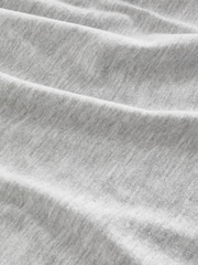 Schwarz/Weiß/Marine/Grau meliert - Basic T-Shirts mit Rundhalsausschnitt 4er-Pack - Image 13 of 13