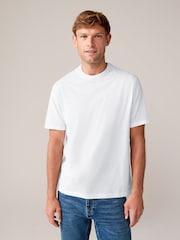 Schwarz/Weiß/Marine/Grau meliert - Basic T-Shirts mit Rundhalsausschnitt 4er-Pack - Image 3 of 13