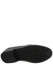 Pavers Black Smart Penny Loafers - Image 5 of 5