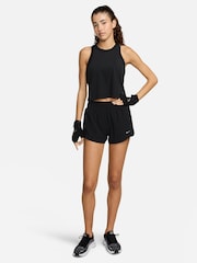 Schwarz - Nike Dri-fit One Klassisches, atmungsaktives Trägertop - Bild 4 von 7