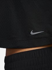 Schwarz - Nike Dri-fit One Klassisches, atmungsaktives Trägertop - Bild 5 von 7