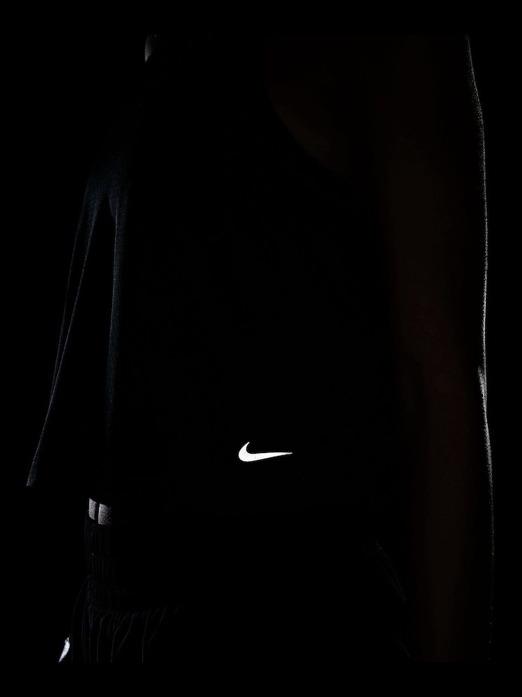 Schwarz - Nike Dri-fit One Klassisches, atmungsaktives Trägertop - Bild 7 von 7