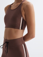 The Upside Brown The Upside Racerback Sports Bra - Image 4 of 7