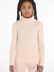 Calvin Klein Kids Pink Roll Neck Top - Image 1 of 2