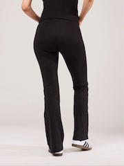 LOVALL Black Maternity Petite Ultimate Flare Leggings - Image 2 of 4