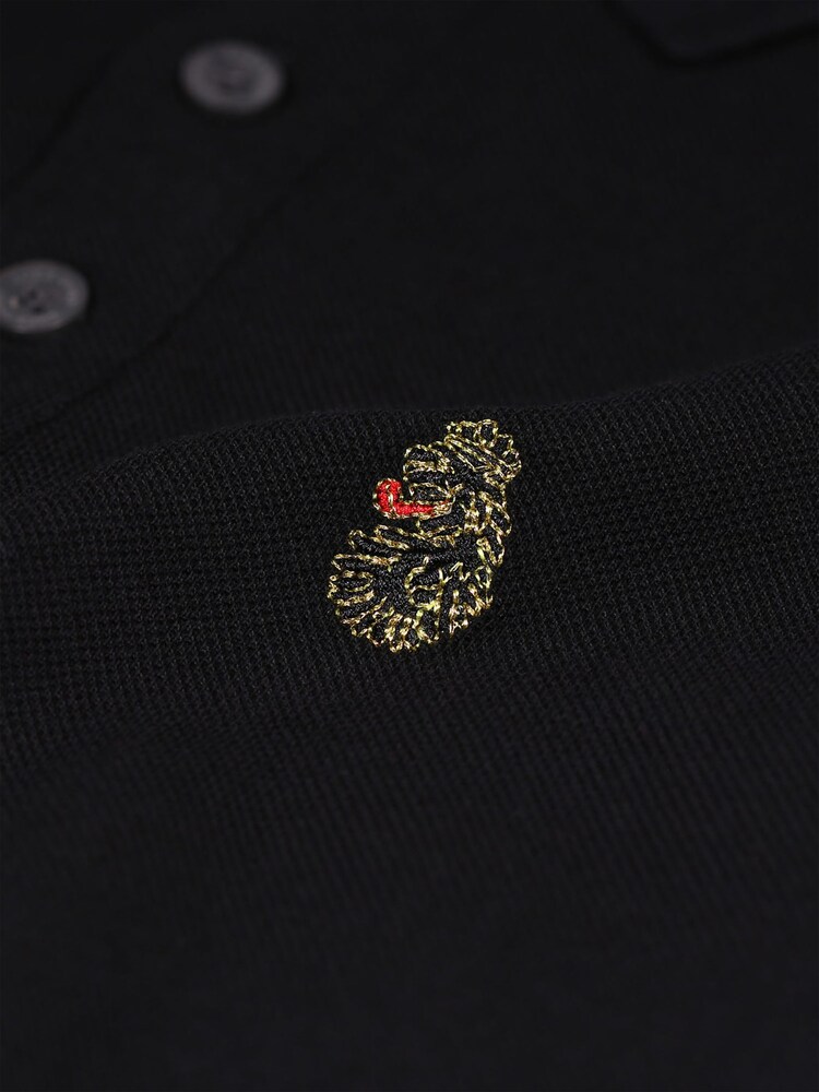 Luke 1977 New Mead 100% Cotton Polo Shirt - Image 7 of 7