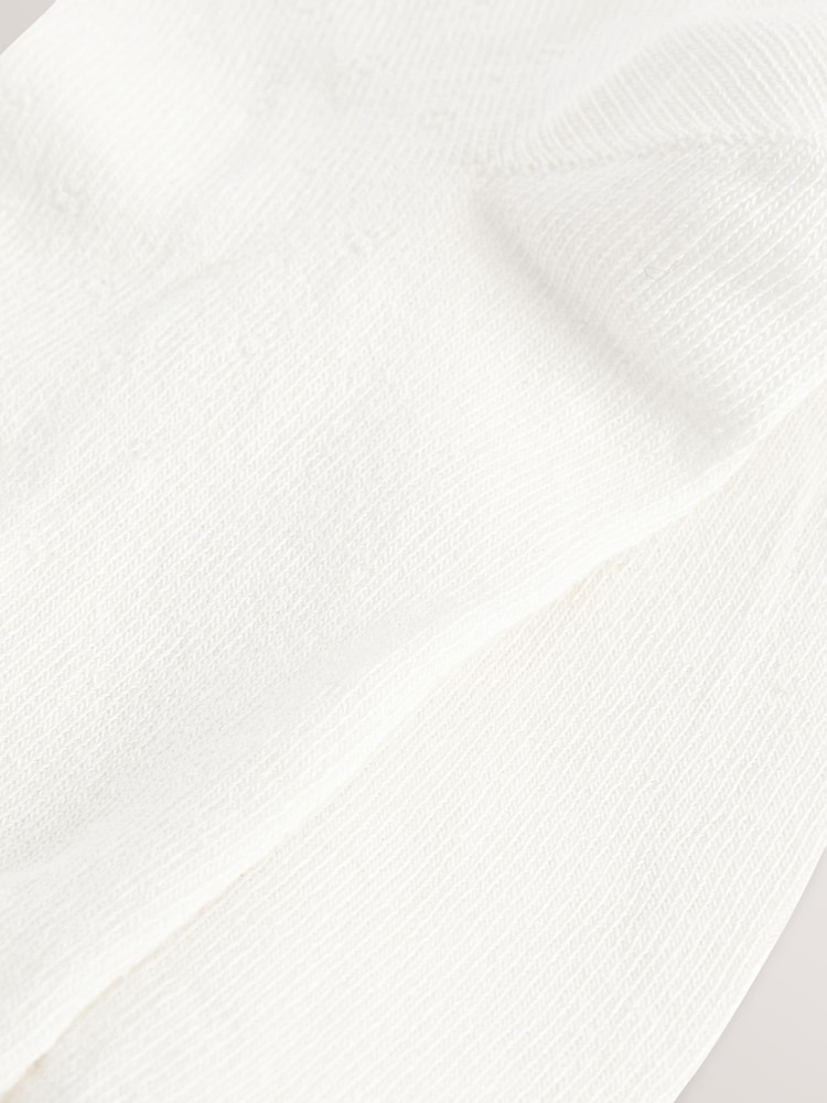 Cream - 2 कटन रिच रफल एंकल मोजा प्याक गर्नुहोस् - 3मध्ये 3 तस्बिर