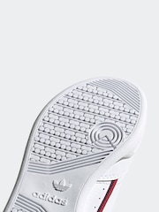 adidas Originals White Continental 80 Kids Trainers - Image 10 of 10