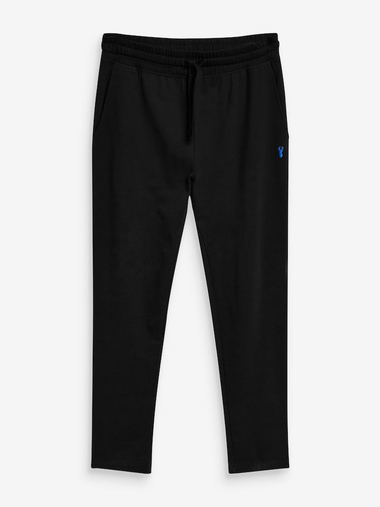 Noir/Marine - Ourlet ouvert - Lot de 100pantalons de jogging légers 2 % coton - Image 12 of 13