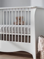 CuddleCo White Clara Cot Bed - Image 4 of 5
