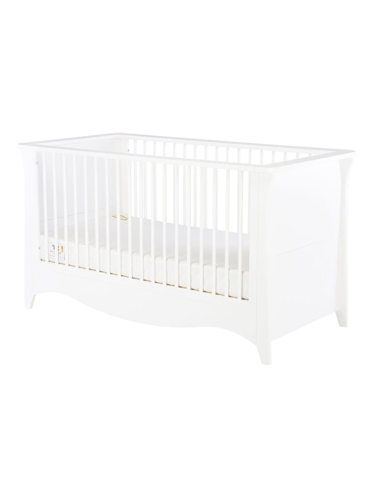 CuddleCo White Clara Cot Bed - Image 5 of 5