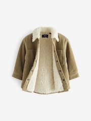 Hellbraun - Corduroy Shacket (3Monate-12Jahre) - Bild 1 von 2