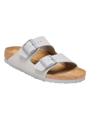 Birkenstock Grey Arizona Birko Flor Sandals - Image 4 of 4