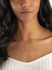 Beaverbrooks 9ct Three Colour Gold Circle Pendant - Image 3 of 3