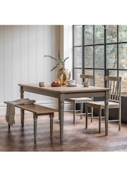 Gallery Home Prairie Cream Leroy Extending Dining Table - Image 1 of 9