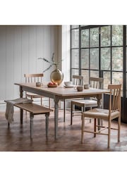 Gallery Home Prairie Cream Leroy Extending Dining Table - Image 2 of 9