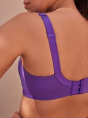 Purple Active Sports Antibounce Dry Tech Extra High Impact C-H Bra - Image 7 of 9