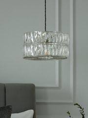 Clear Aria Easy Fit Lamp Shade - Image 2 of 6