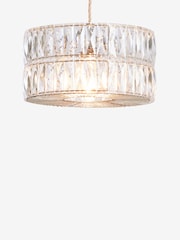 Clear Aria Easy Fit Lamp Shade - Image 5 of 6