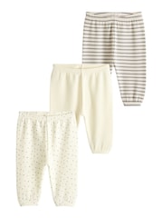 Monochrome Baby Leggings 3 Pack (0mths-2yrs) - Image 3 of 7