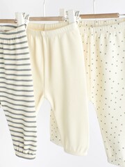 Monochrome Baby Leggings 3 Pack (0mths-2yrs) - Image 4 of 7