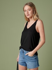 Black Slouch Vest - Image 1 of 6