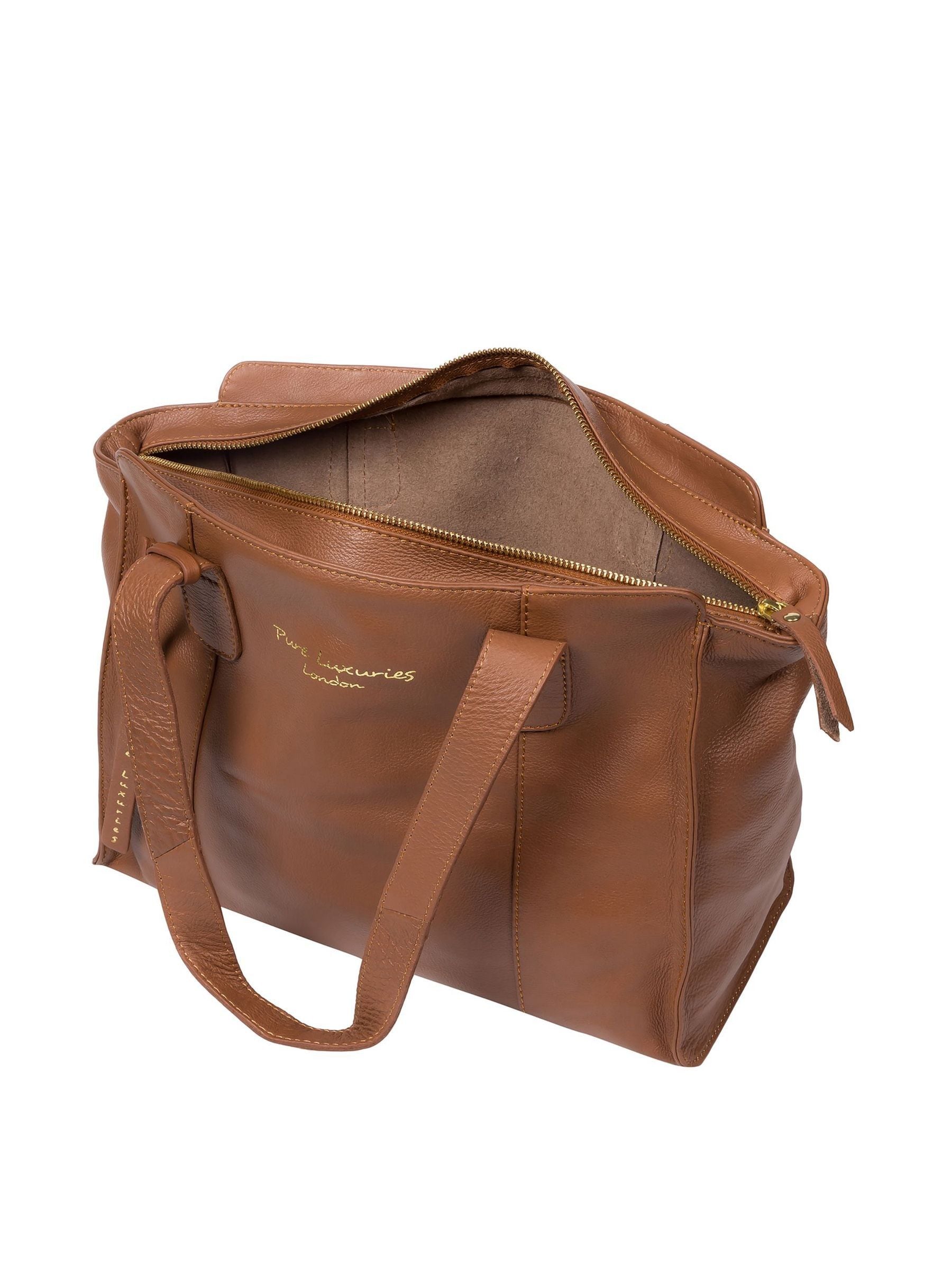 Buy Pure Luxuries London Alexandra Leather Handbag from Next India