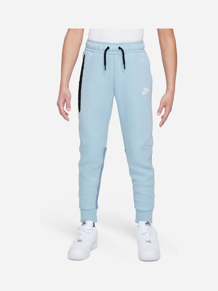 Nike Light Blue Tech Fleece Joggers - Image 1 of 7