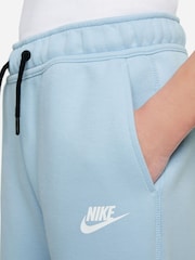 Nike Light Blue Tech Fleece Joggers - Image 4 of 7
