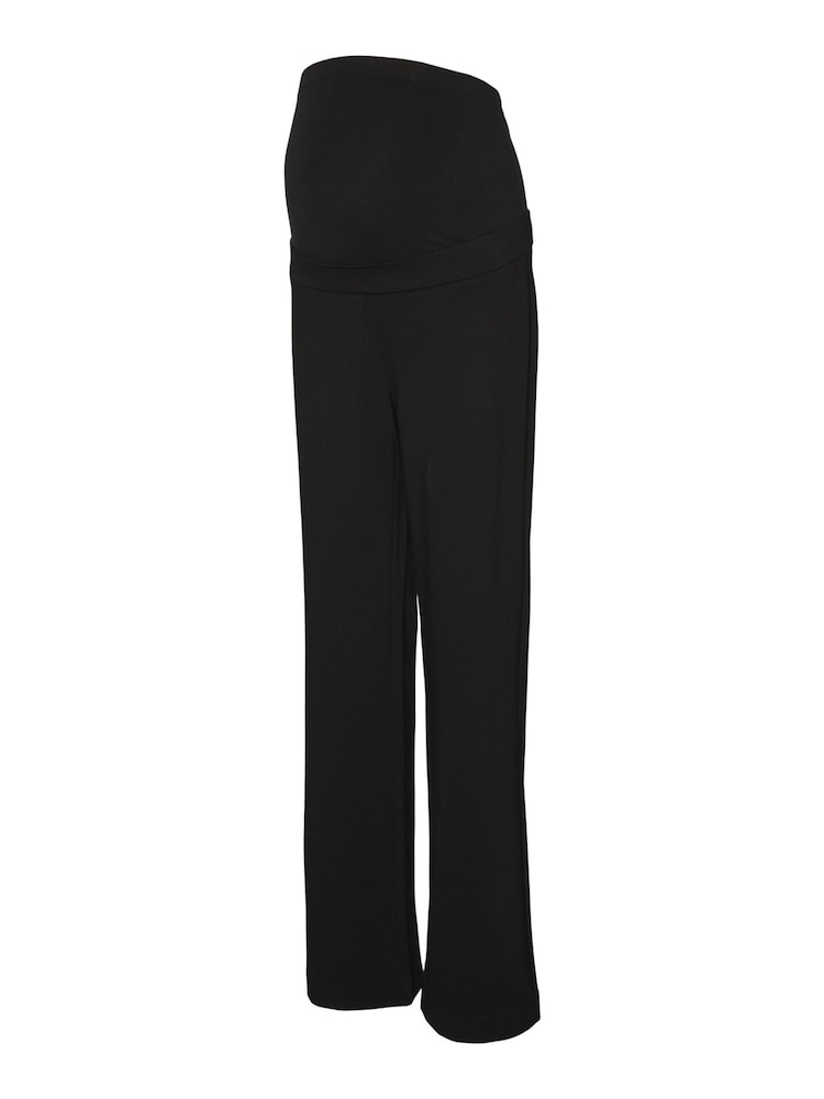 Pantalones de pernera recta premamá cómodos con cinturilla por encima de la barriga de VERO MODA - Imagen 4 de 4