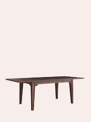 Laura Ashley Dark Chestnut Garrat 6-8 Seater Extending Dining Table - Image 6 of 6
