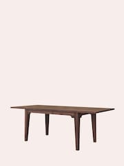 Laura Ashley Dark Chestnut Garrat 6-8 Seater Extending Dining Table - Image 7 of 8