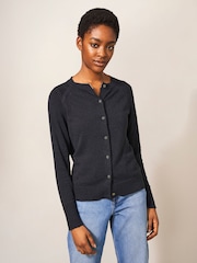 White Stuff Black Lulu Cardigan - Image 1 of 7